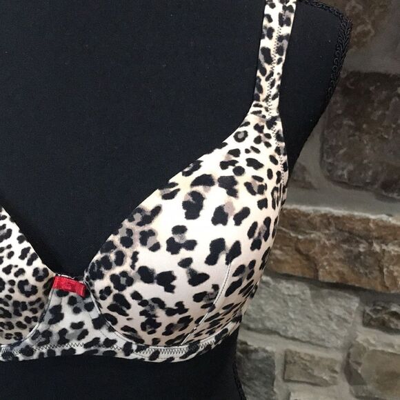 Soma Women's Classic Allura Bra, 32D, Black & Cream - Picture 4 of 8